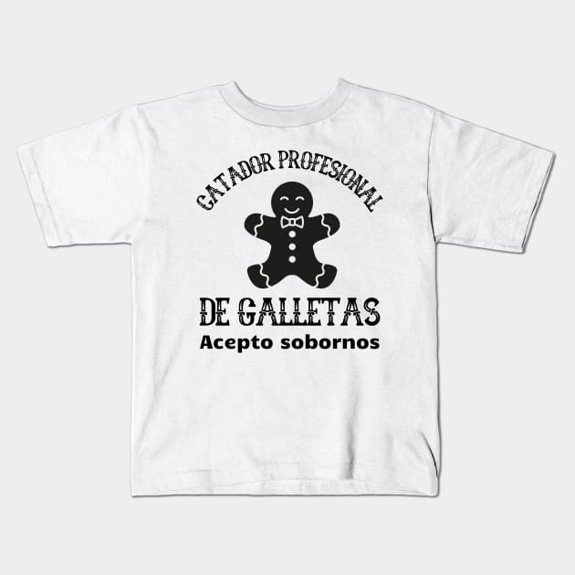 Official Cookie Taster Spanish Kids T-Shirt by stressless